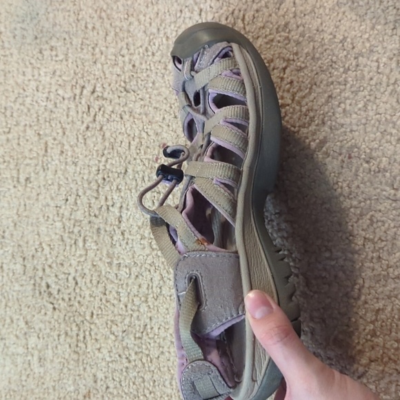 Keen Whisper Outdoor Sport Sandal Size US 7.5 Purple Waterproof Strappy - Picture 7 of 11